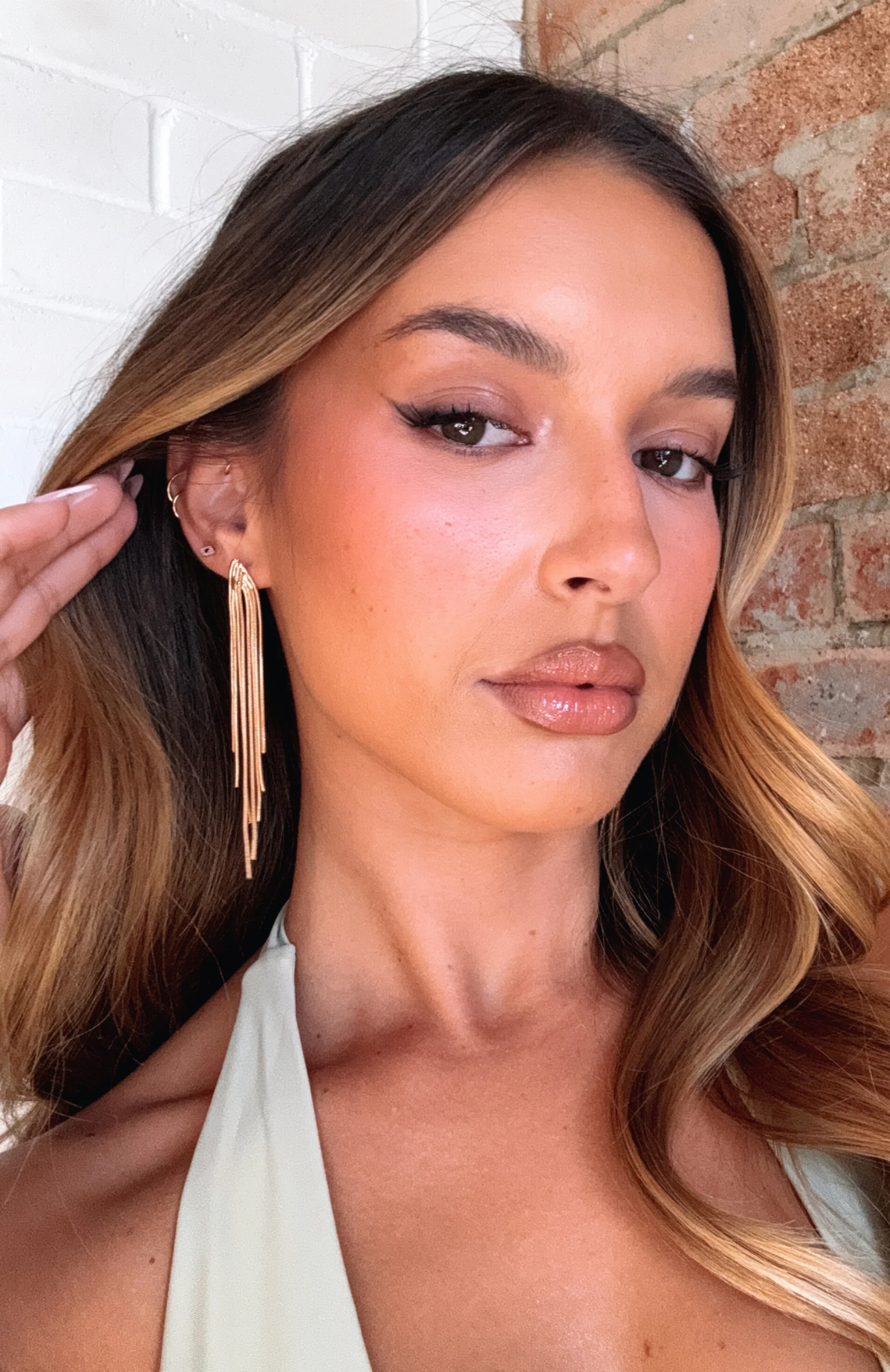 Destan Earrings Gold