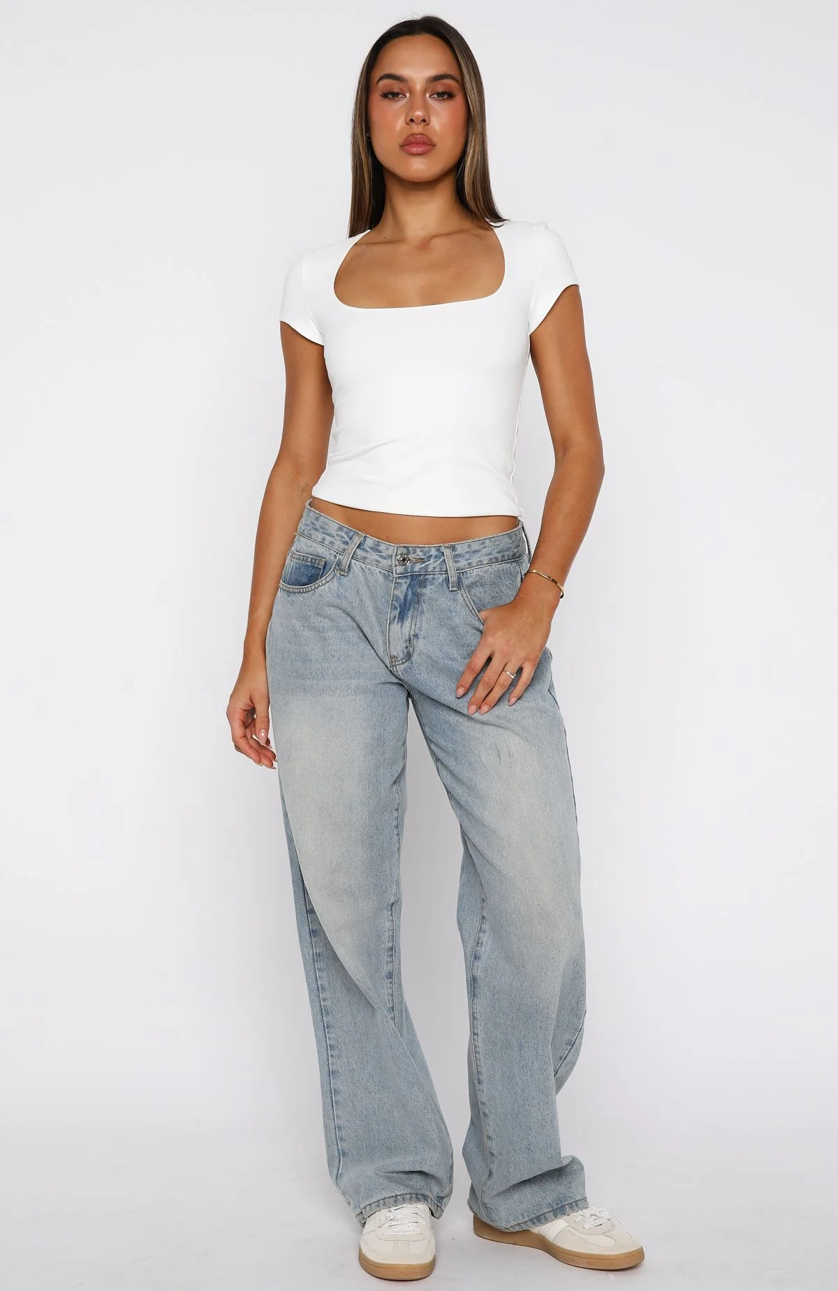 Feel The Same Way Top Off White