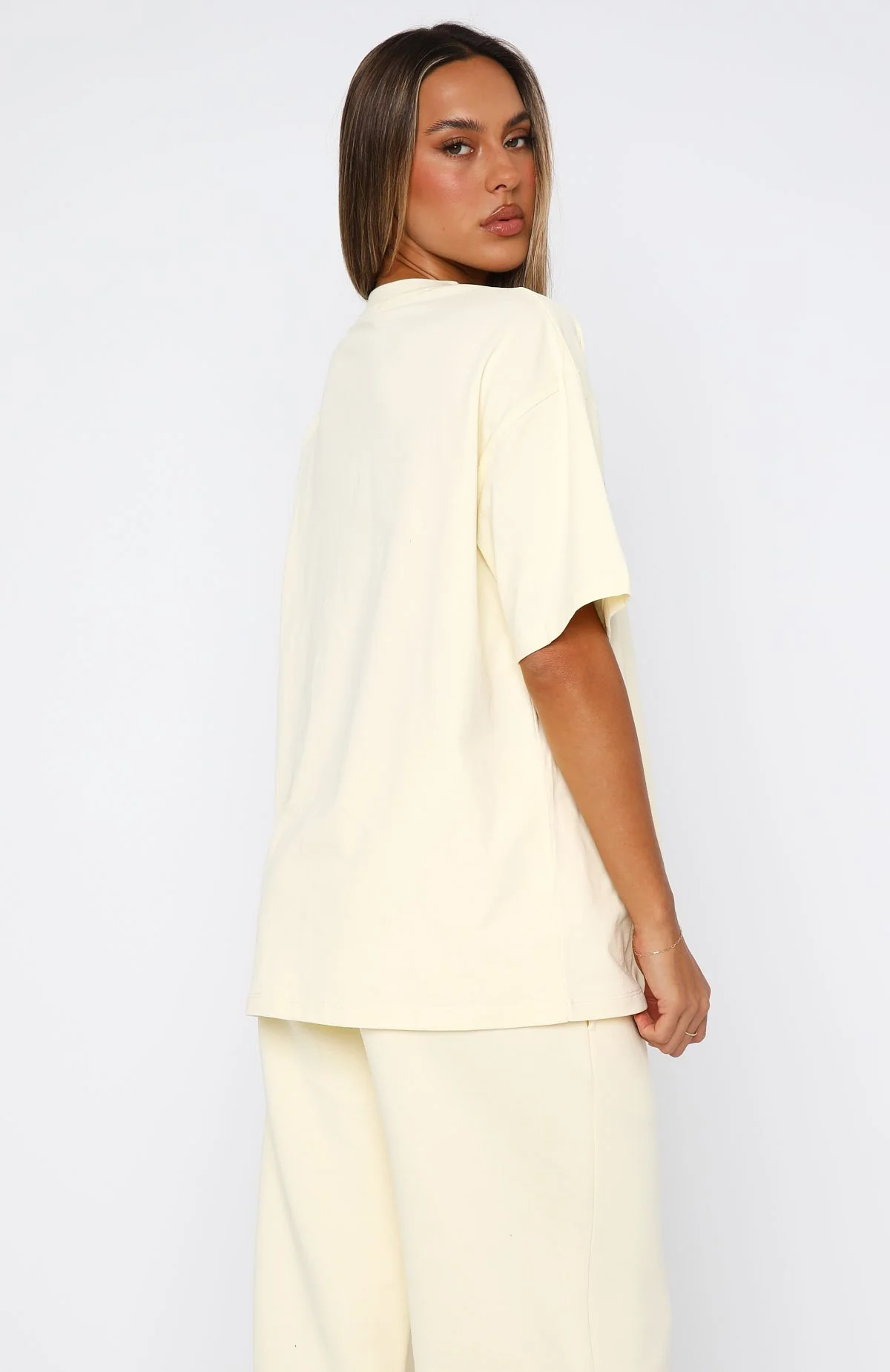 From The Archives Maya Oversized Tee Lemon