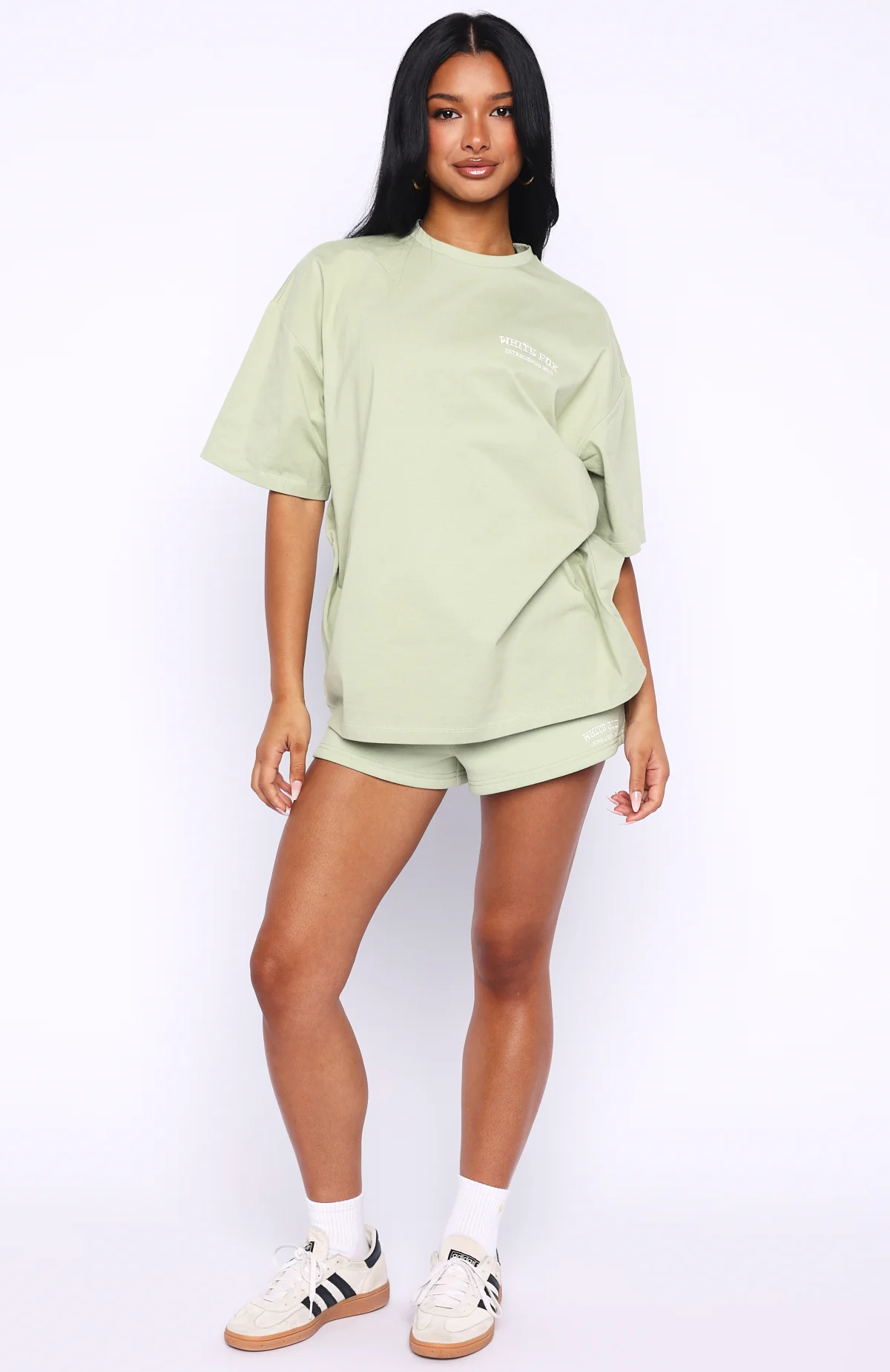 Can't Miss It Oversized Tee Sage