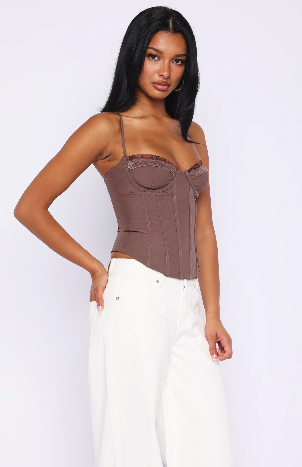 It's A Lifestyle Bustier Chocolate