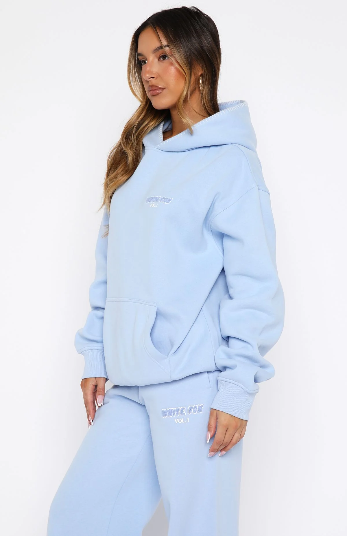 Vol. 1 Oversized Hoodie Blue