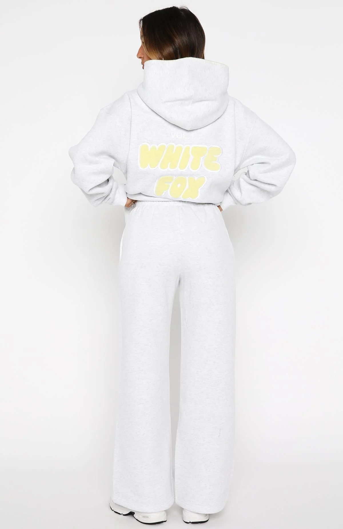 Vol. 1 Wide Leg Sweatpants Grey Marle