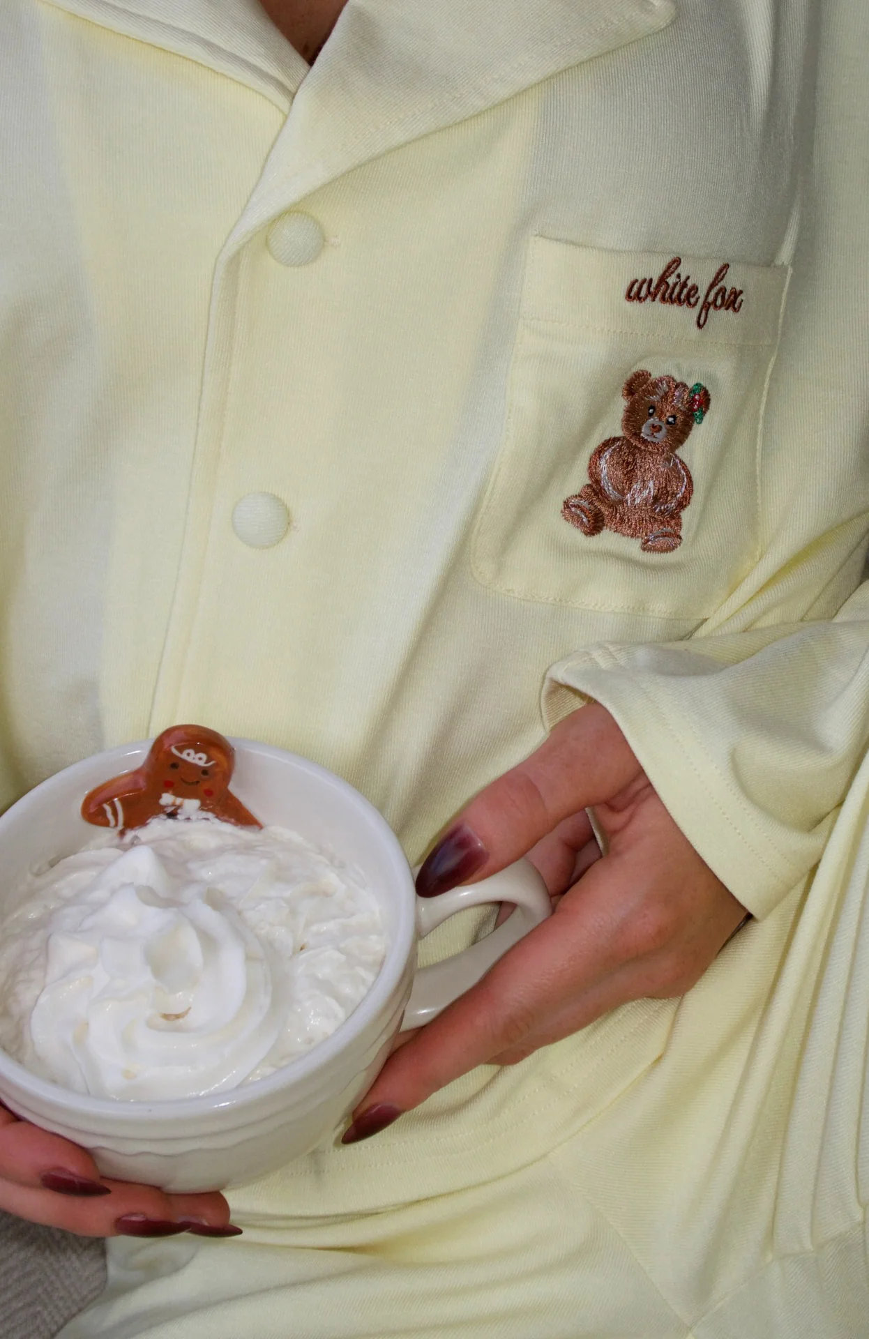 Bedtime Bliss Pyjama Set Lemon