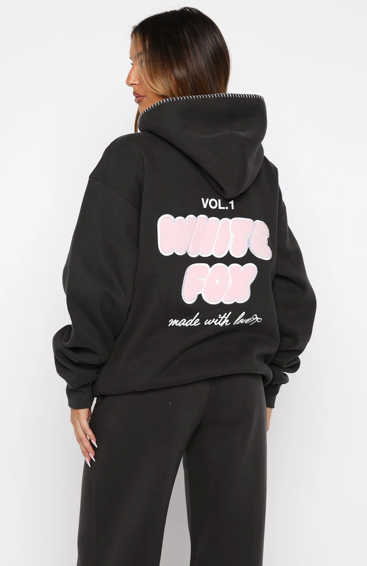 Vol. 1 Oversized Hoodie Charcoal