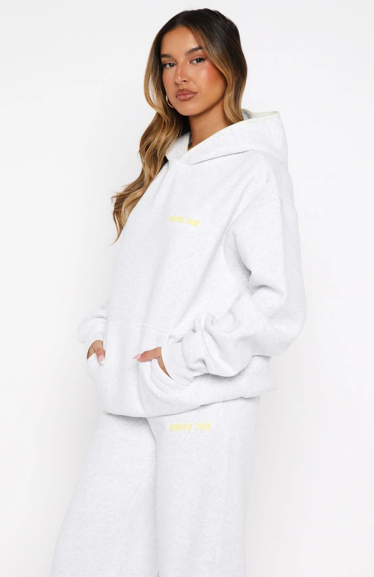 Vol. 1 Oversized Hoodie Grey Marle