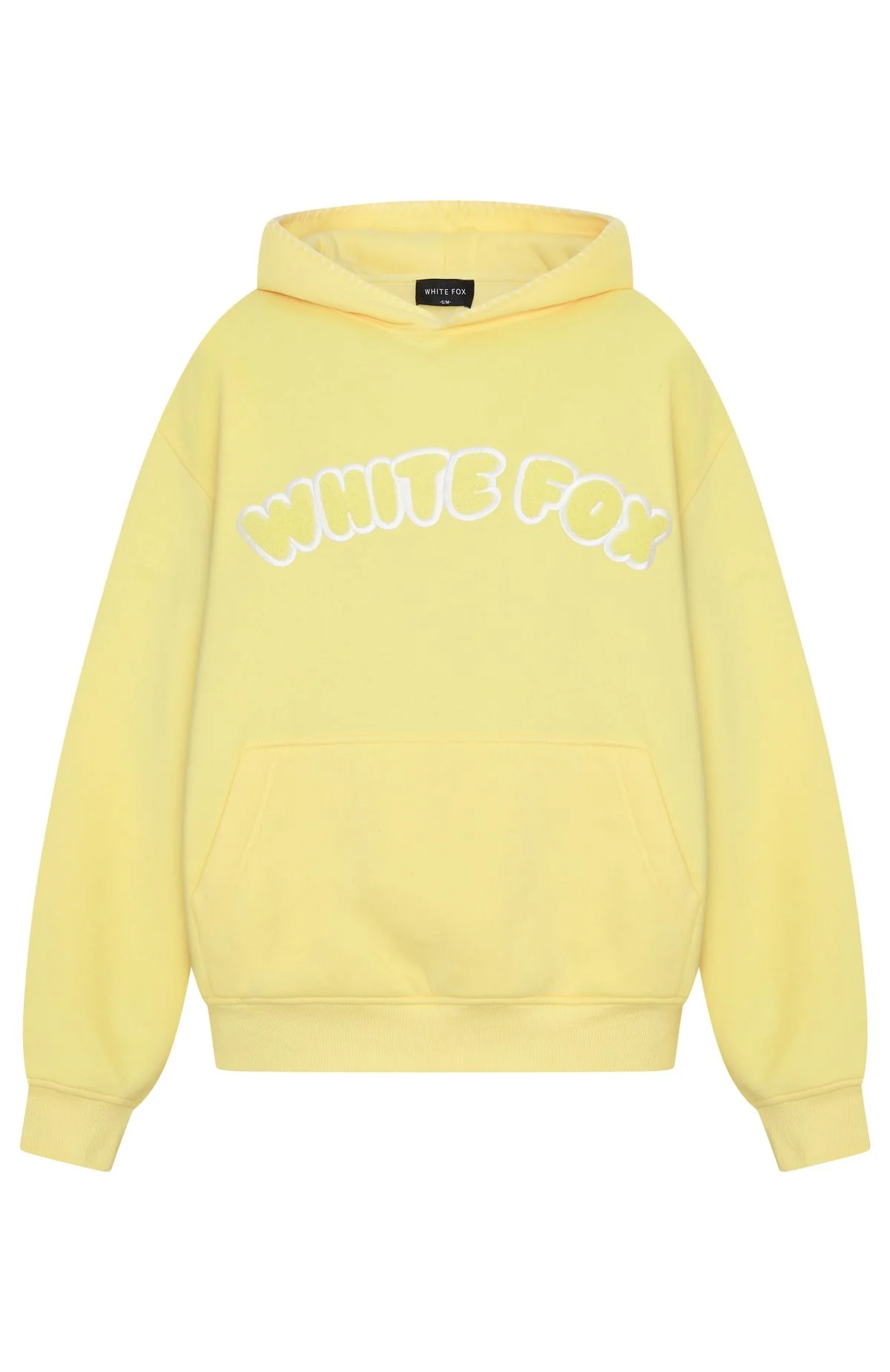Vol. 1 Front Graphic Oversized Hoodie Lemon