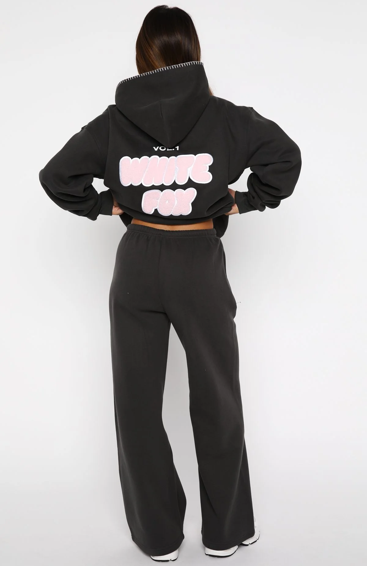 Vol. 1 Wide Leg Sweatpants Charcoal