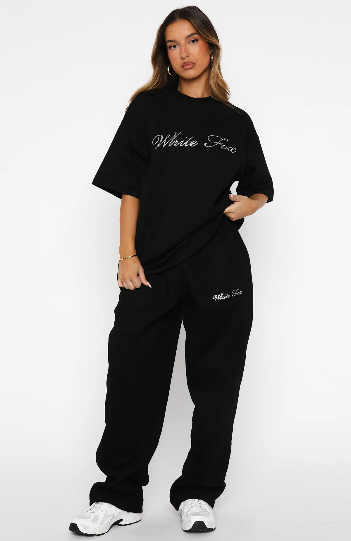 Make It Or Break It Oversized Tee Black