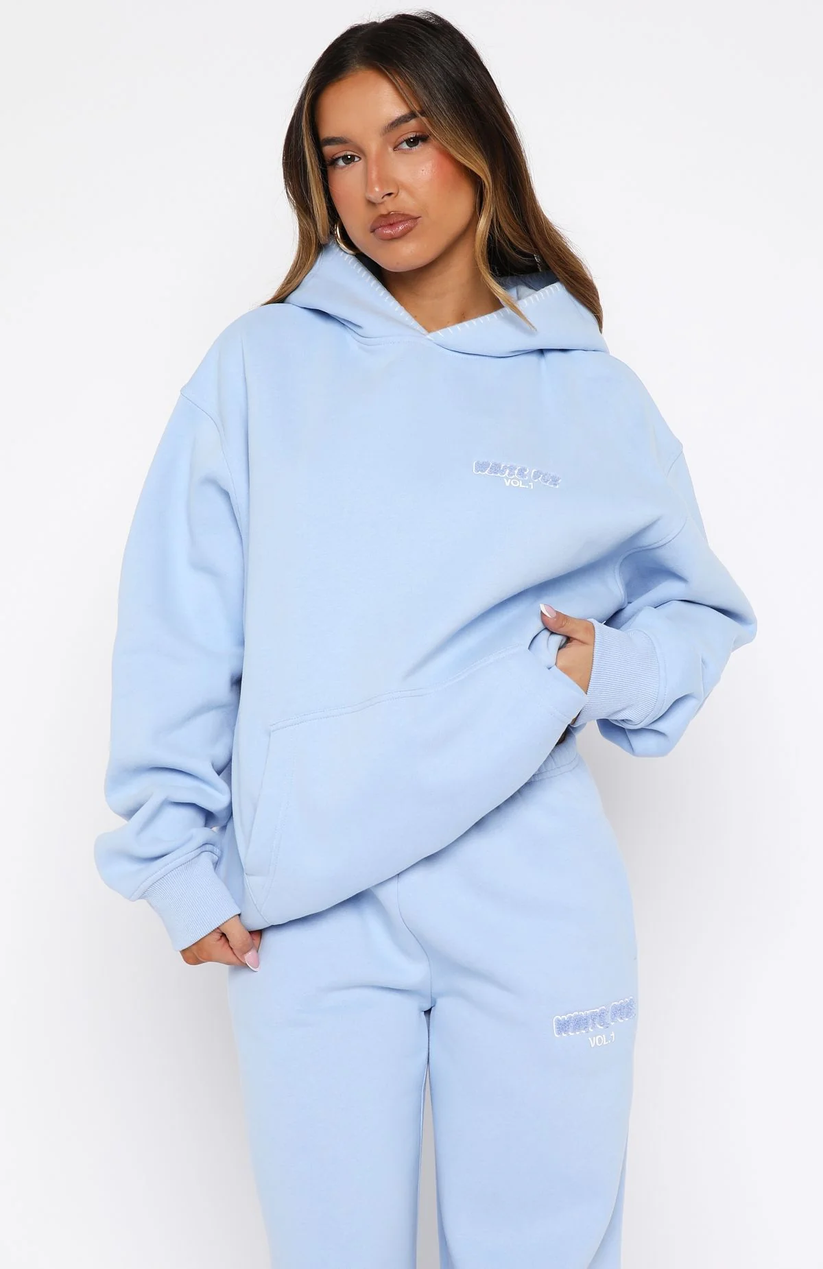 Vol. 1 Oversized Hoodie Blue