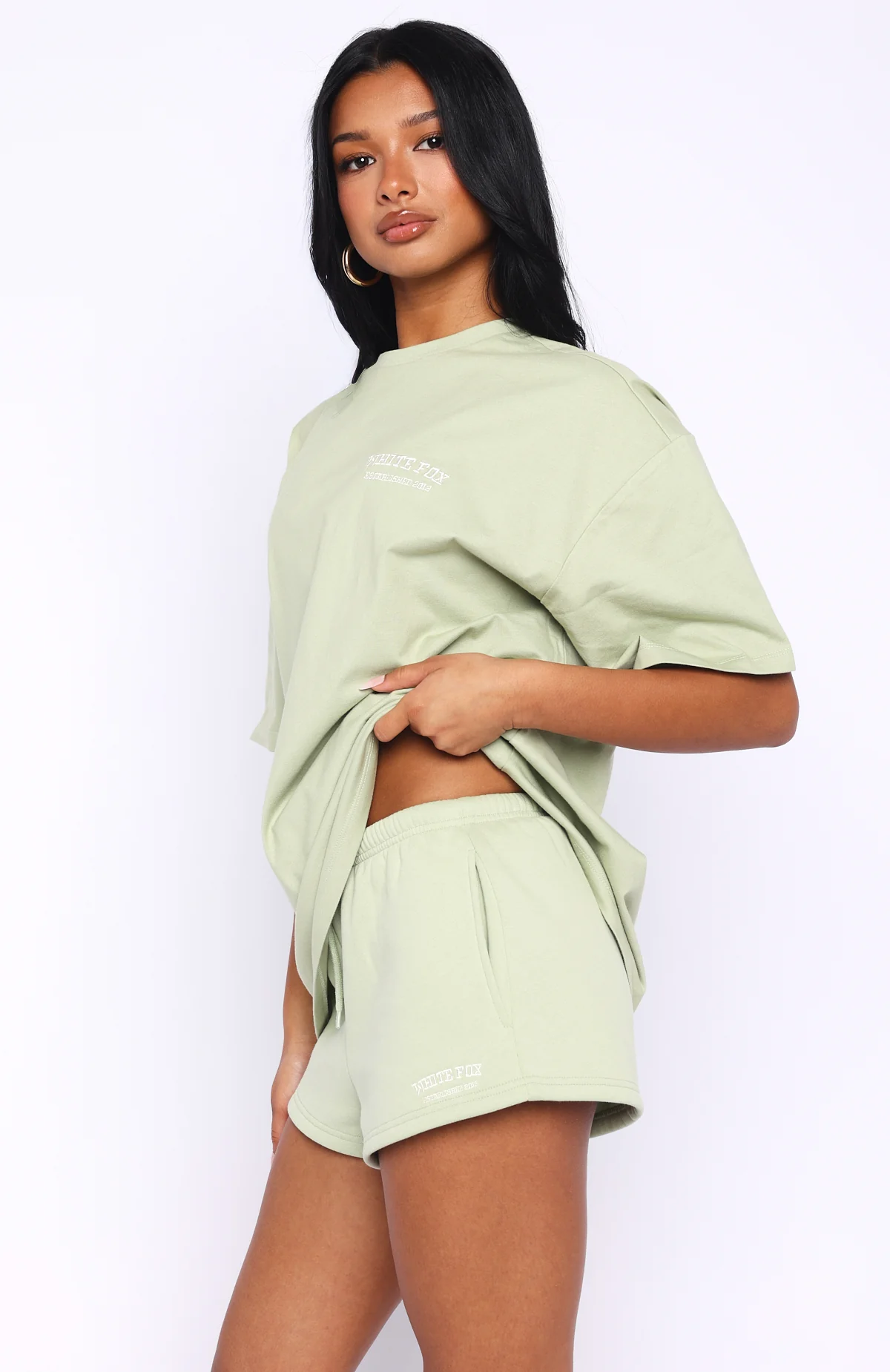 Can't Miss It Lounge Shorts Sage