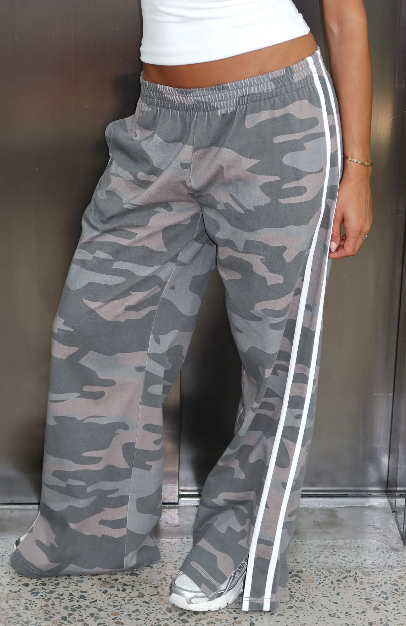 Make Me Promises Pants Camo Print