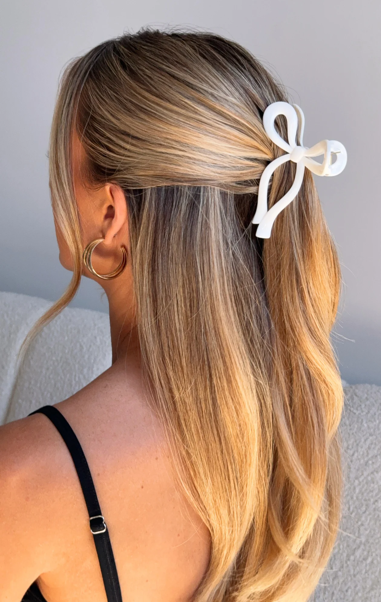 Milena Hair Clip Cream