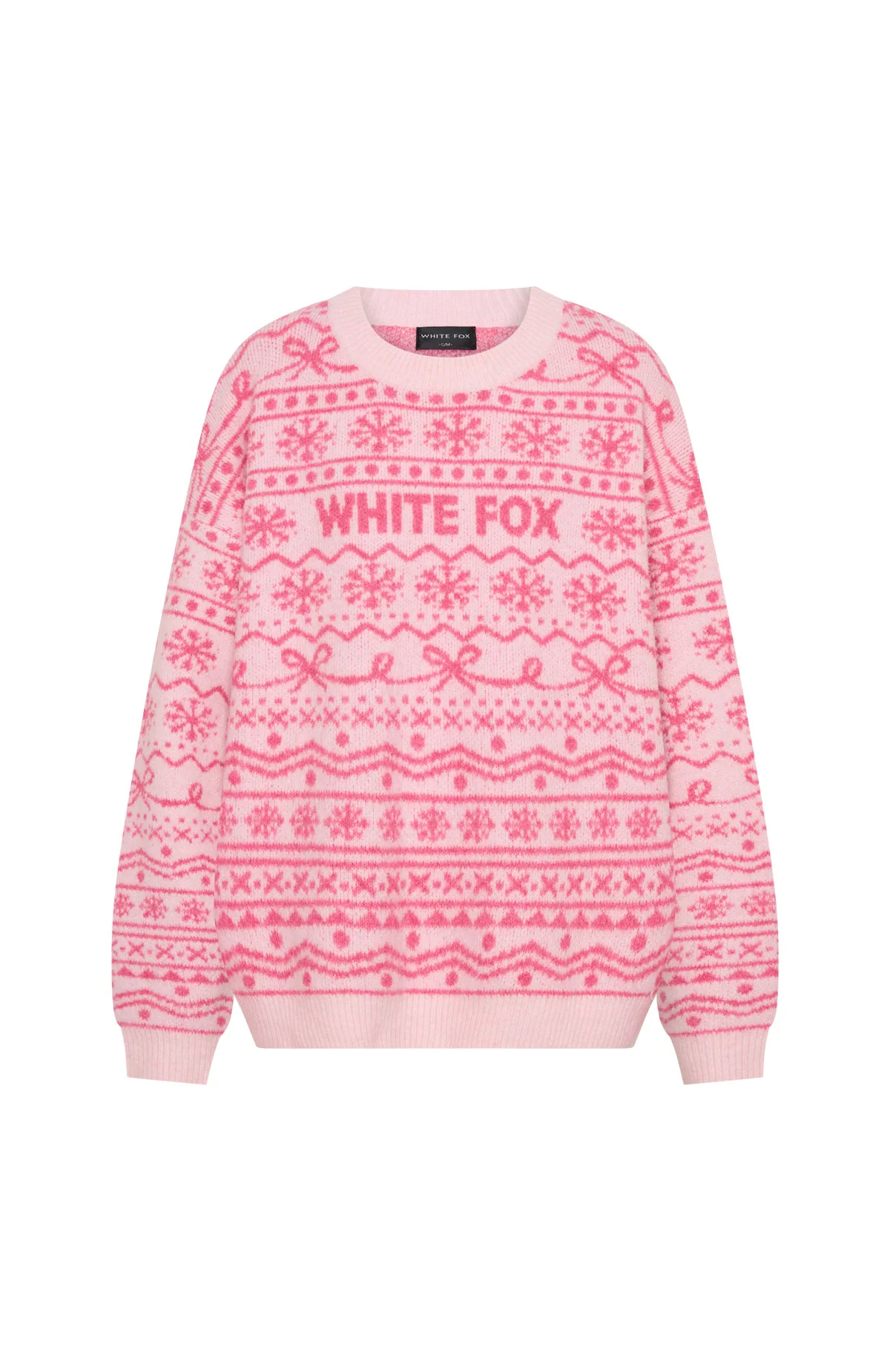 Arctic Fire Knit Sweater Baby Pink