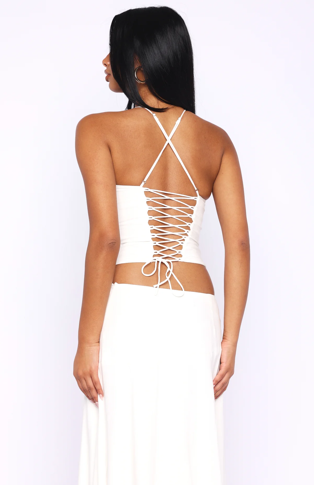 Sunbliss Halter Top White