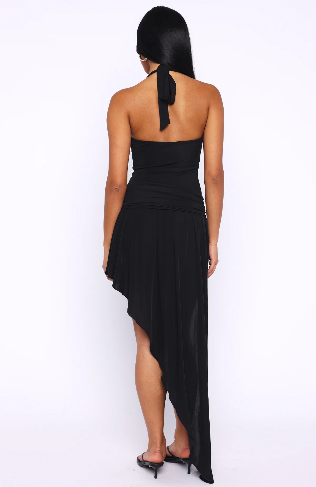 Too Sweet To Stay Midi Dress Black