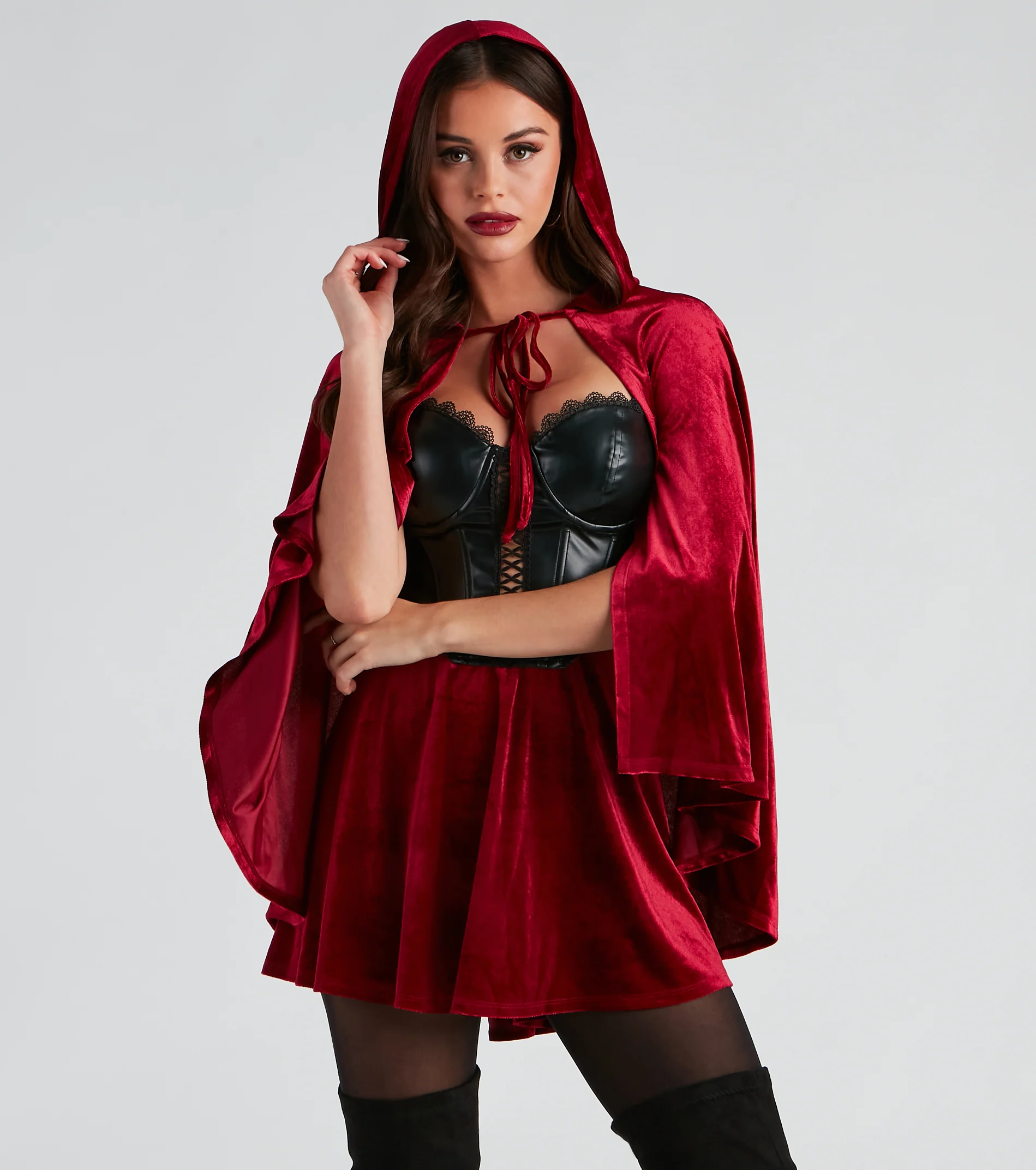 Lil' Red Velvet Halloween Cape