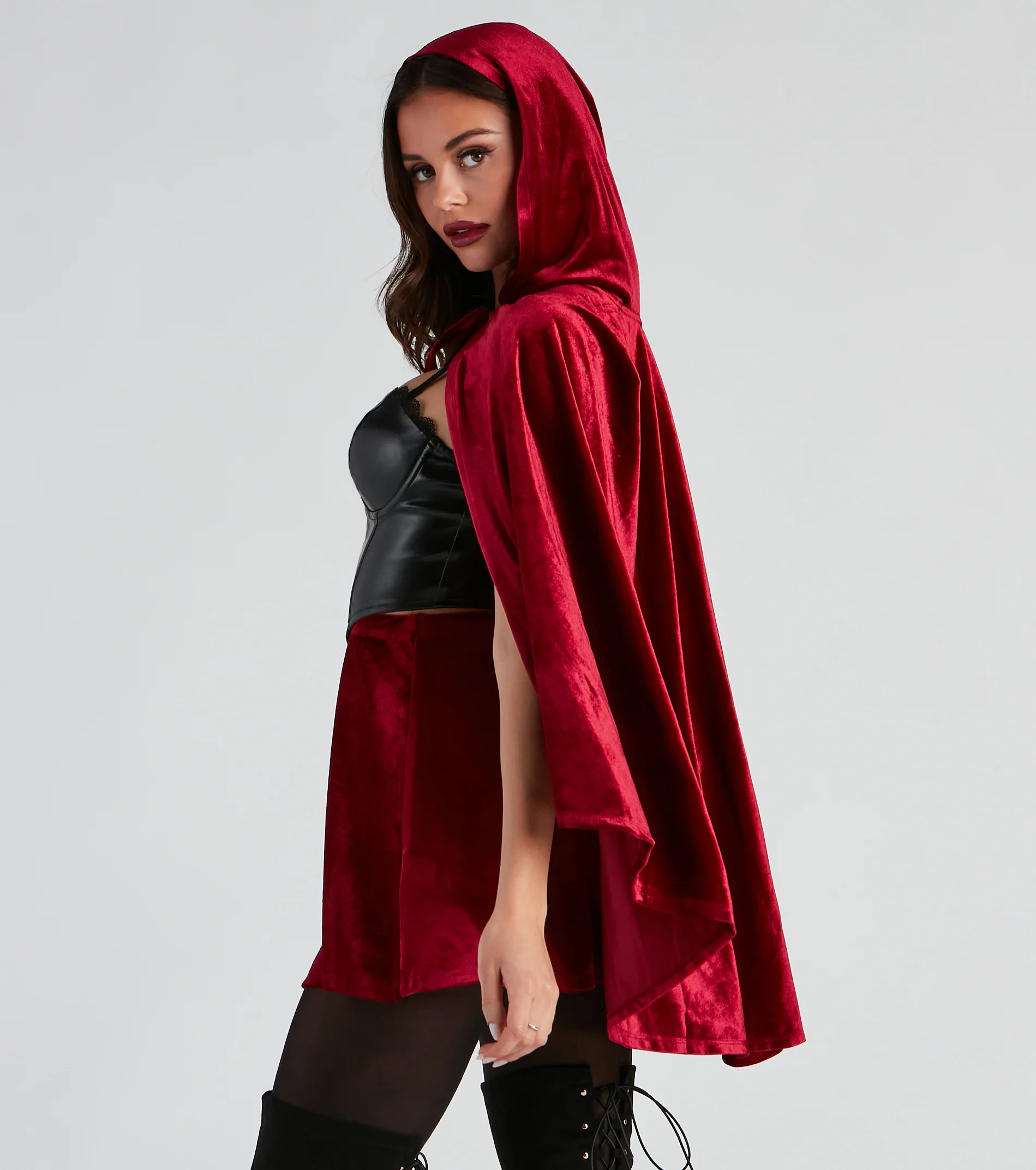 Lil' Red Velvet Halloween Cape
