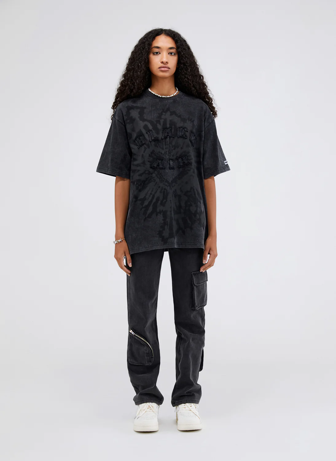 Blackair Mulberry Logo Patchwork T-Shirt