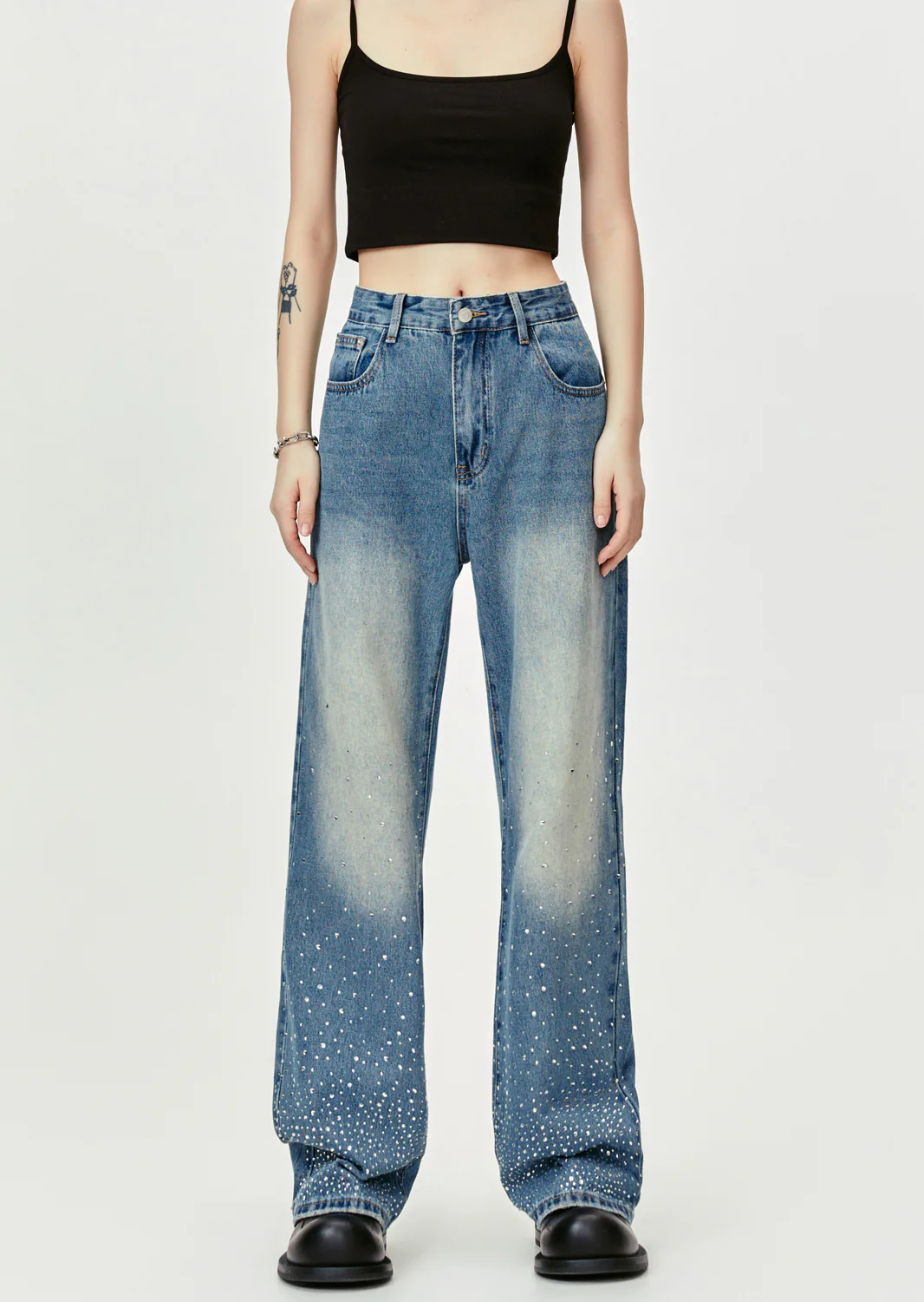 Starry Night Jeans Pants