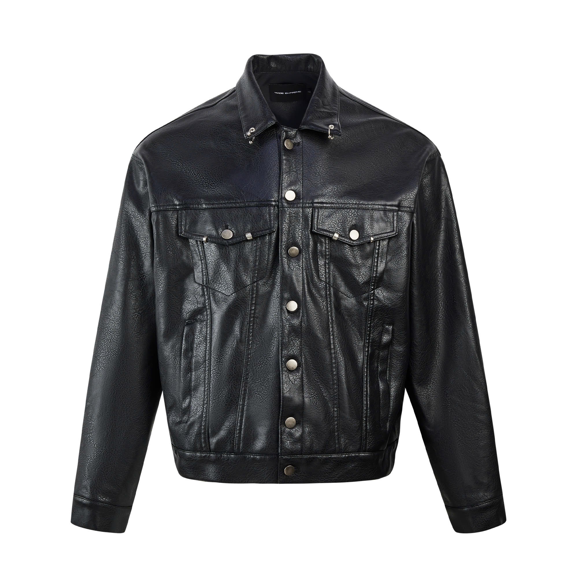 Almost Done Leather Jacket