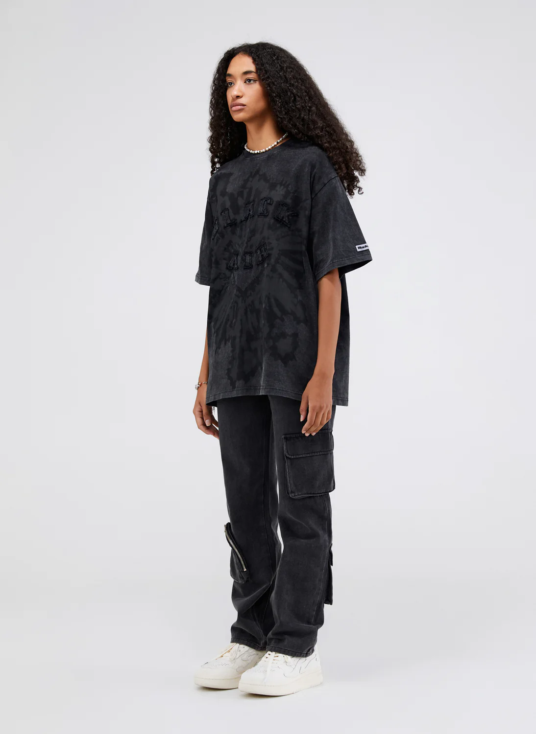 Blackair Mulberry Logo Patchwork T-Shirt