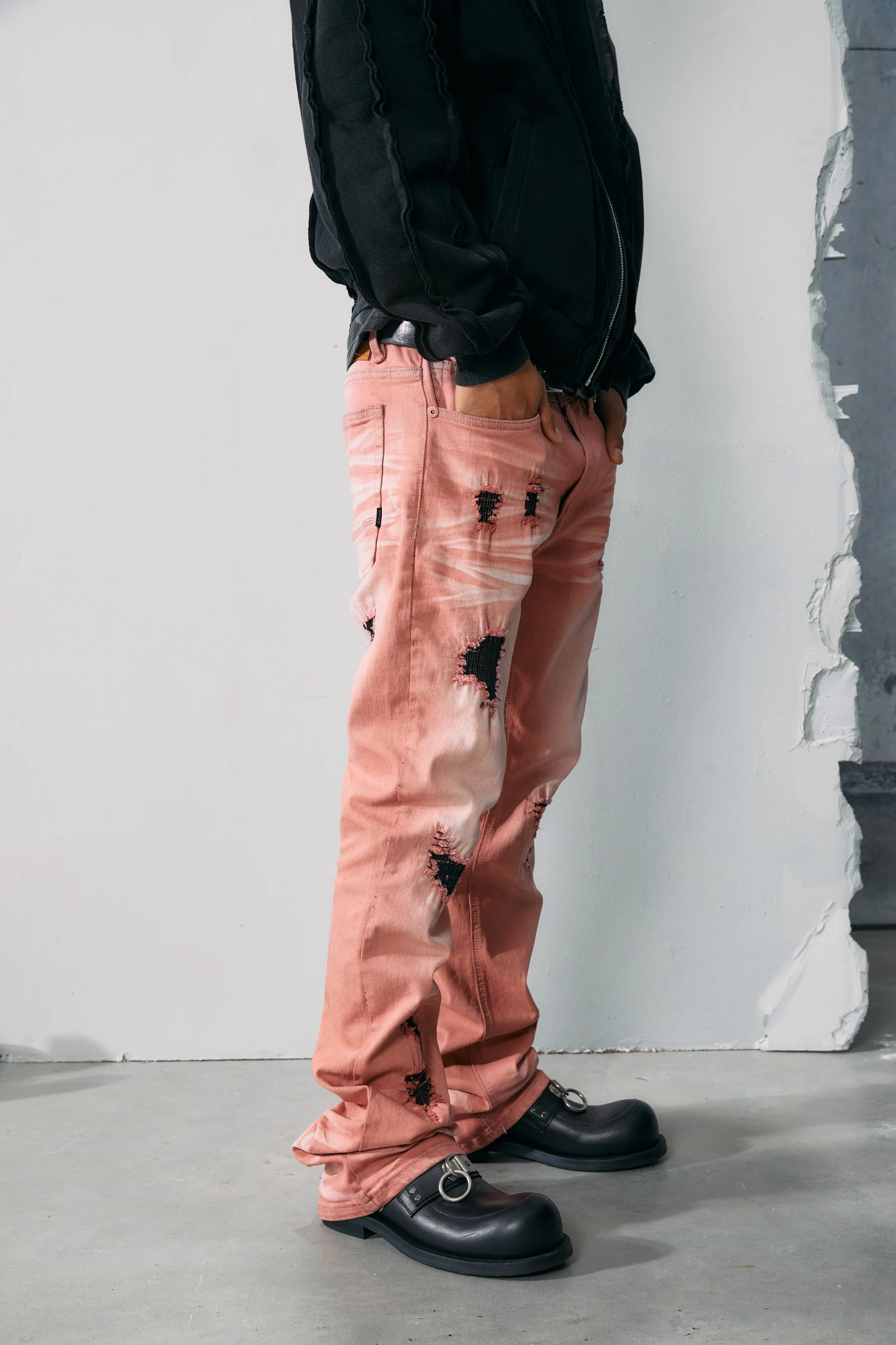 R69 Don'T Judge By Appearance Denim Pants