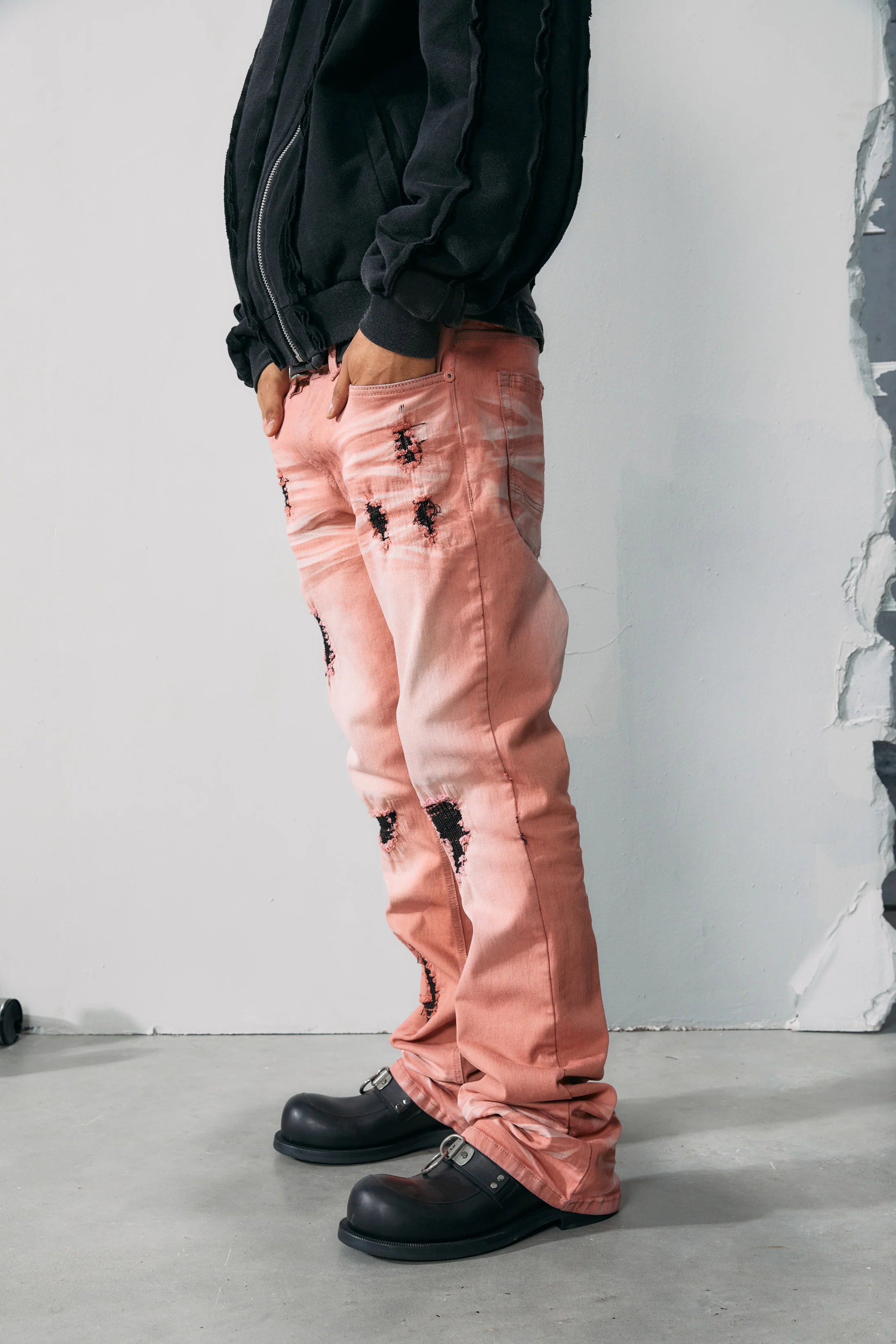 R69 Don'T Judge By Appearance Denim Pants