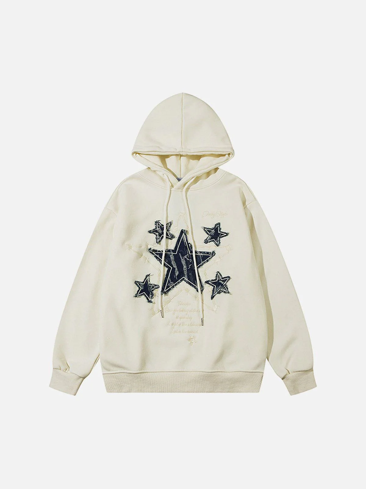 Aelfric Eden Applique Embroidery Star Hoodie