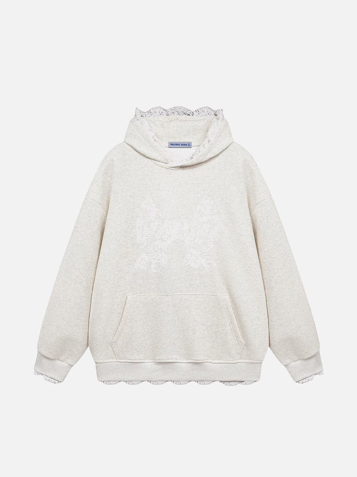 Aelfric Eden Lace Patchwork Hoodie