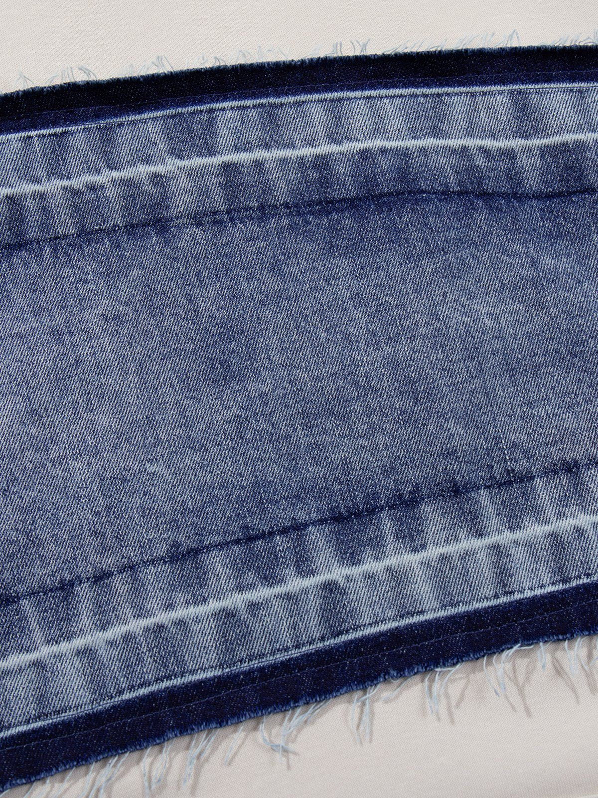 Aelfric Eden Denim Patchwork Hoodie