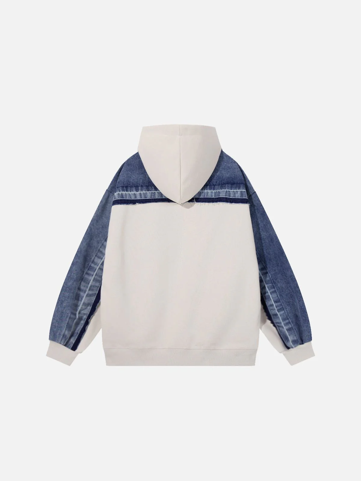 Aelfric Eden Denim Patchwork Hoodie