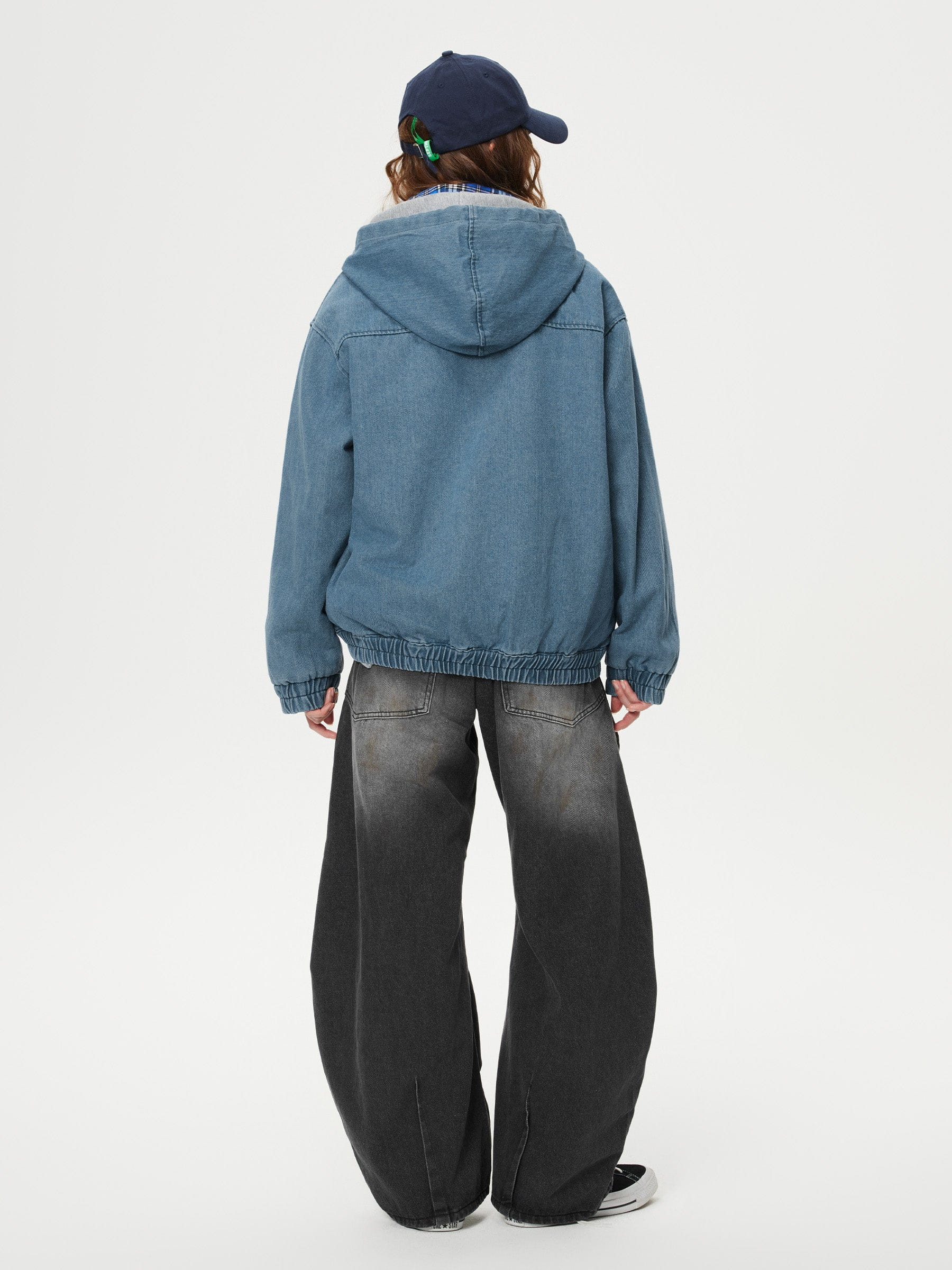 Aelfric Eden Denim Zip Up Hoodie