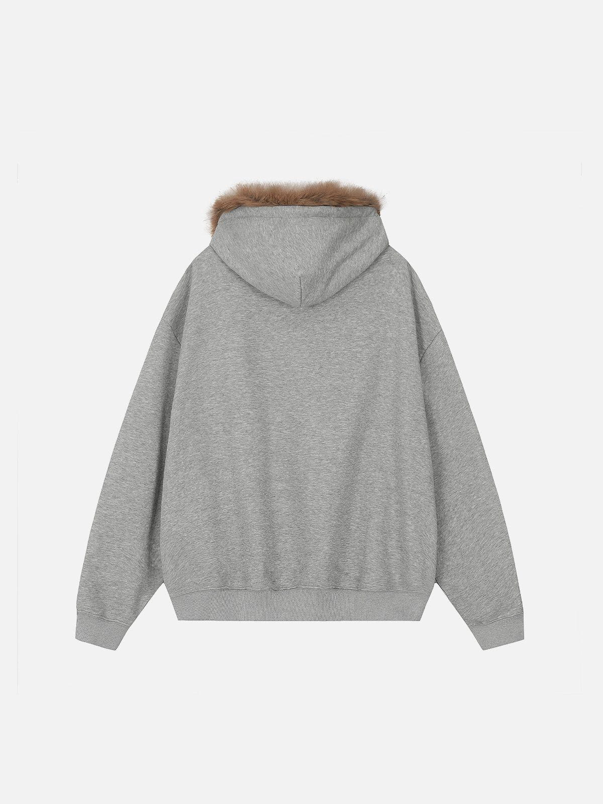 Aelfric Eden Plush Patchwork Hoodie