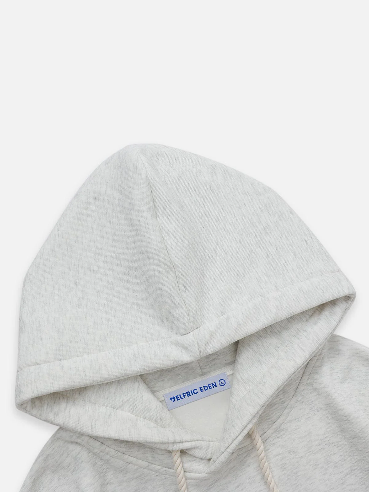 Aelfric Eden Denim Star Applique Embroidery Hoodie