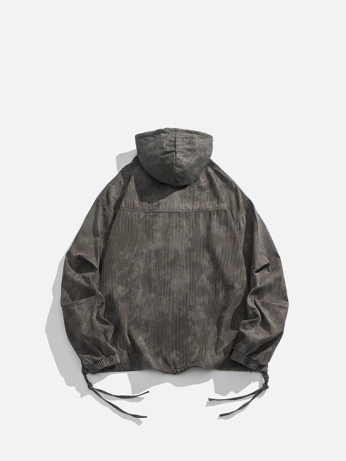 Aelfric Eden Plaid Washed Hoodie