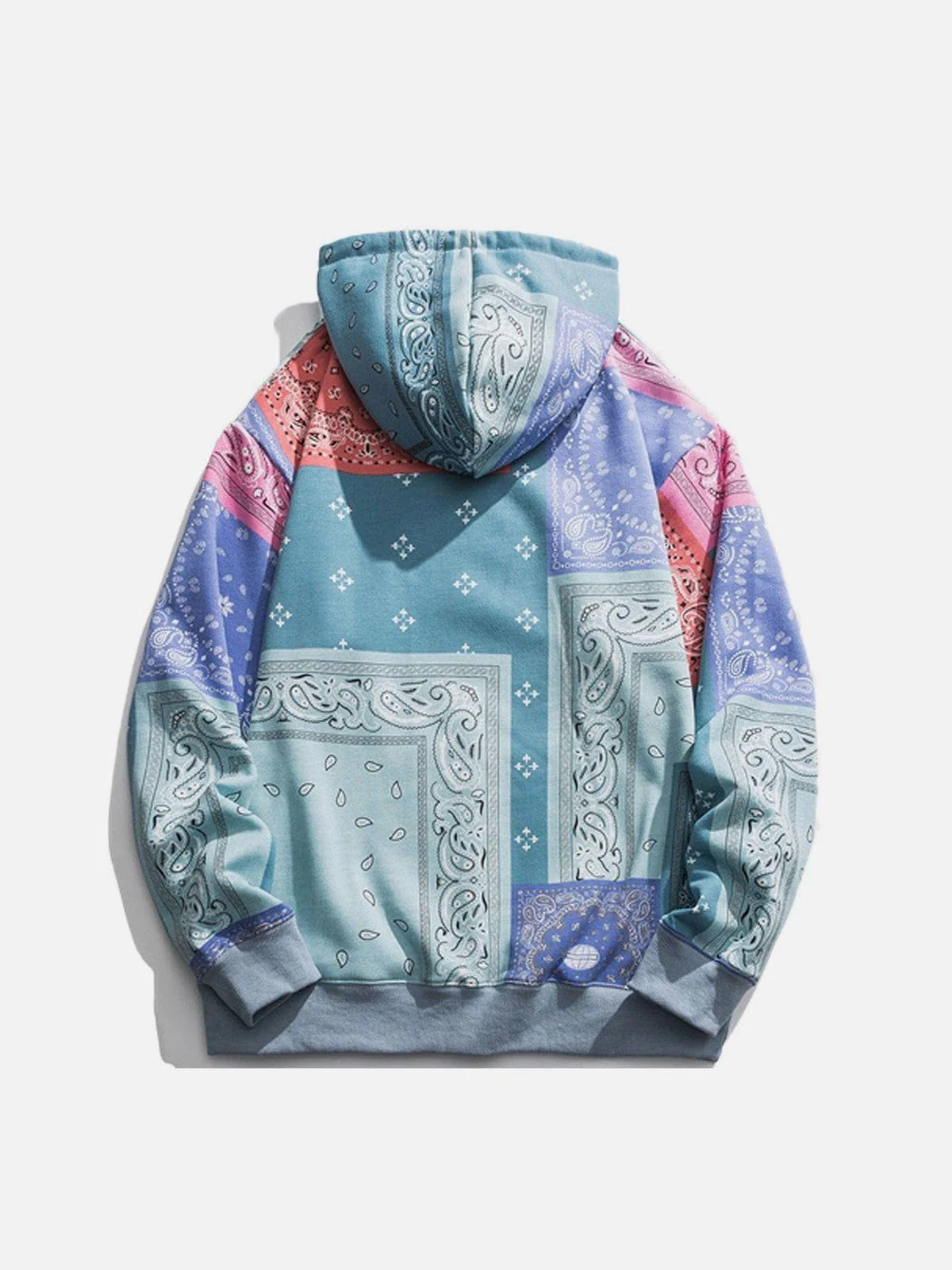 Aelfric Eden Patchwork Print Cashew Hoodie