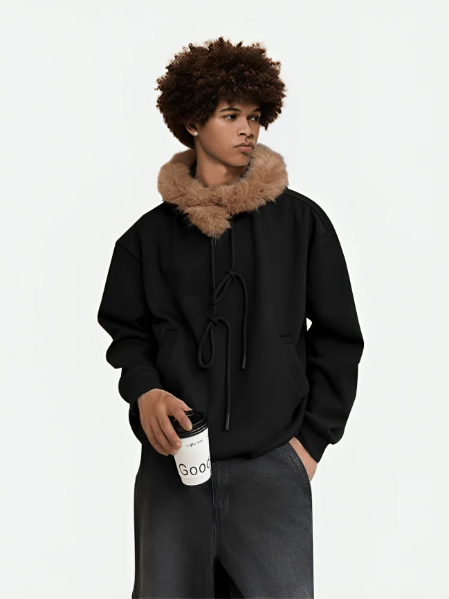 Aelfric Eden Plush Patchwork Hoodie