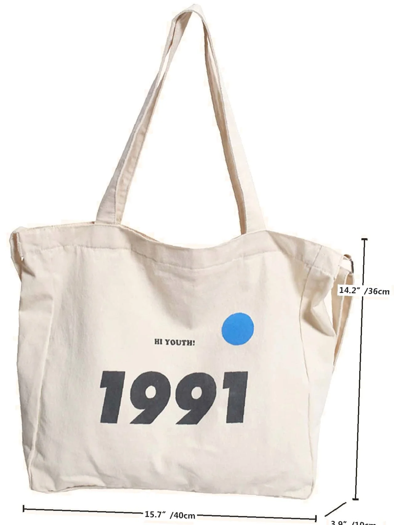 Bag For Love - Number Graphic Tote Bag  - Women Tote Bags