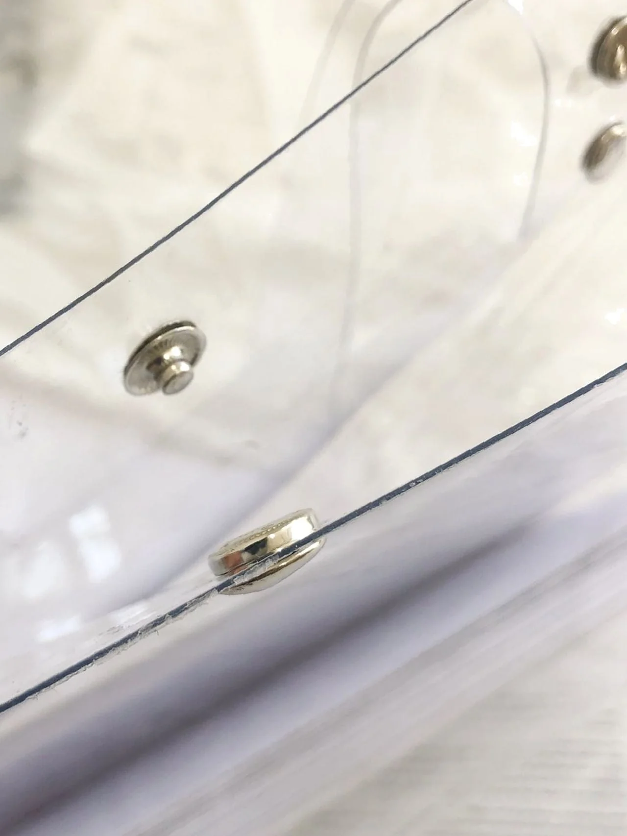 Bag For Love - Transparent Large Capacity Shoulder Tote Bag  - Women Tote Bags