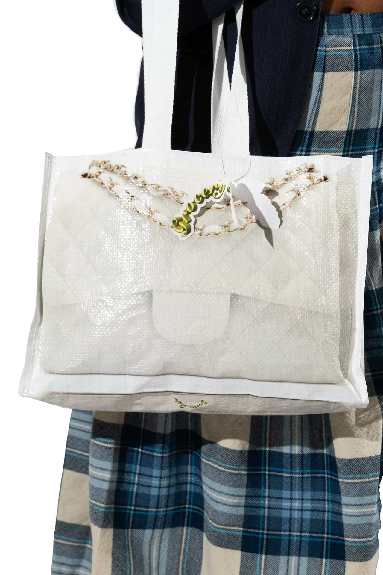 GroceryBags I GET FLOWN OUT (WHITE),small