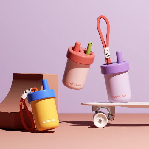 Bo Bo Thermos in Watermelon