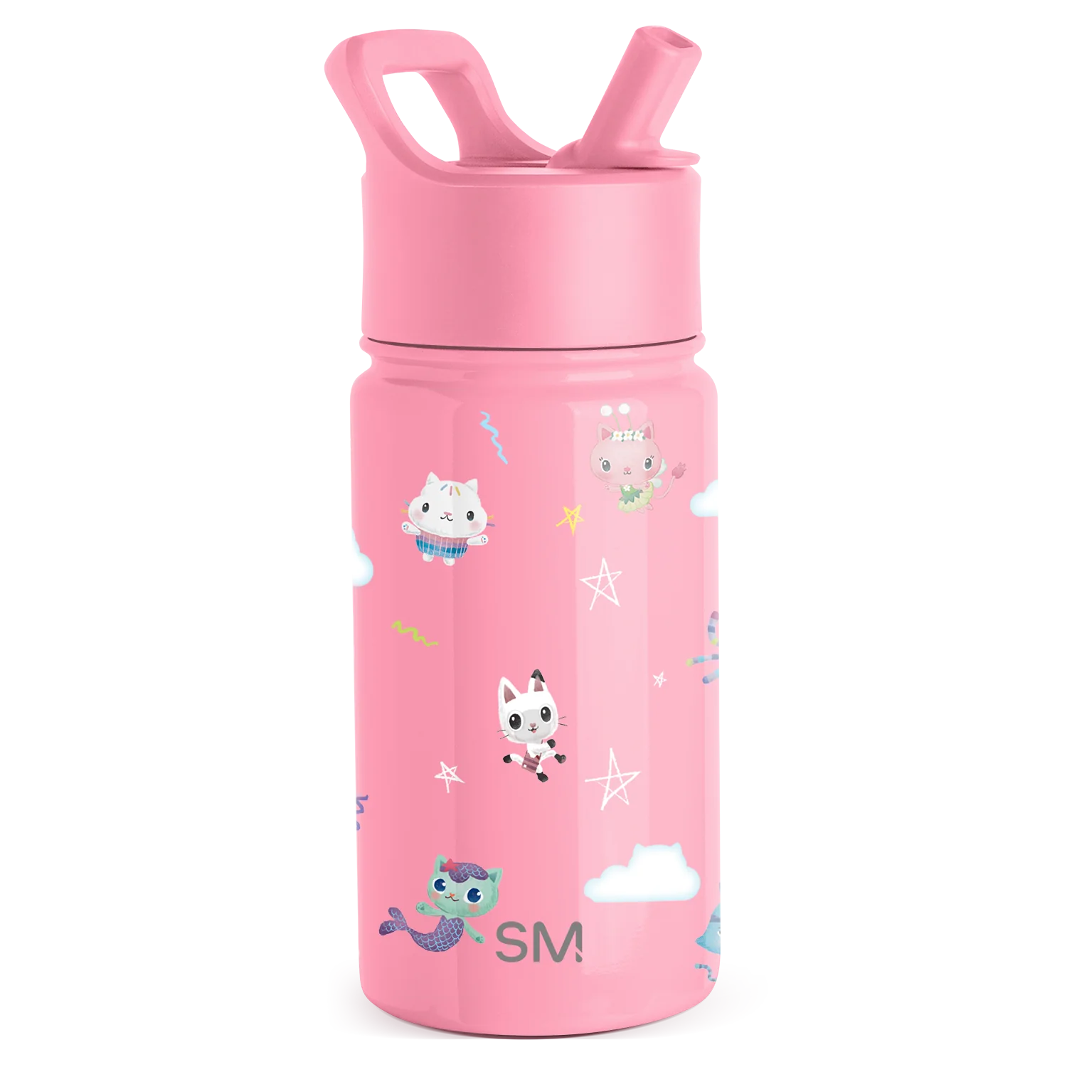 Summit Kids Water Bottle with Straw Lid