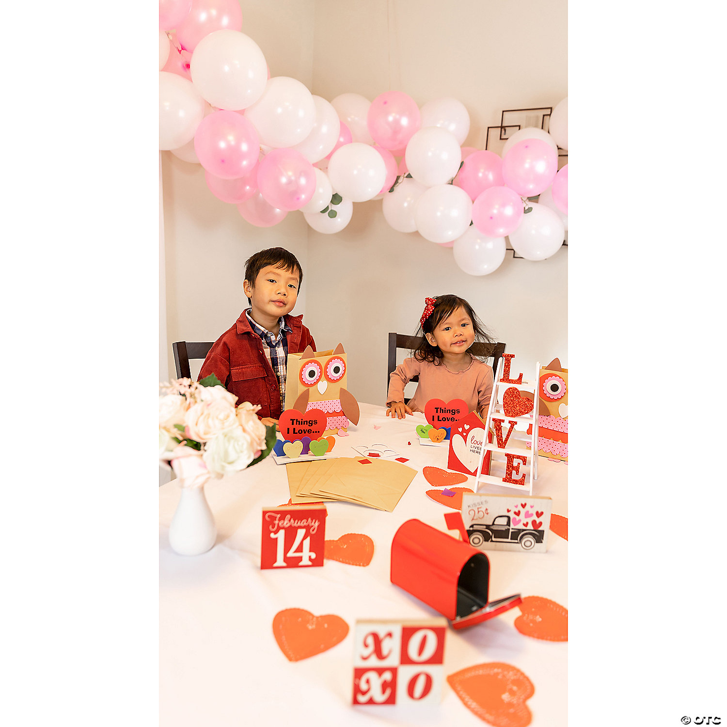 Valentine Ladder Tabletop Decoration