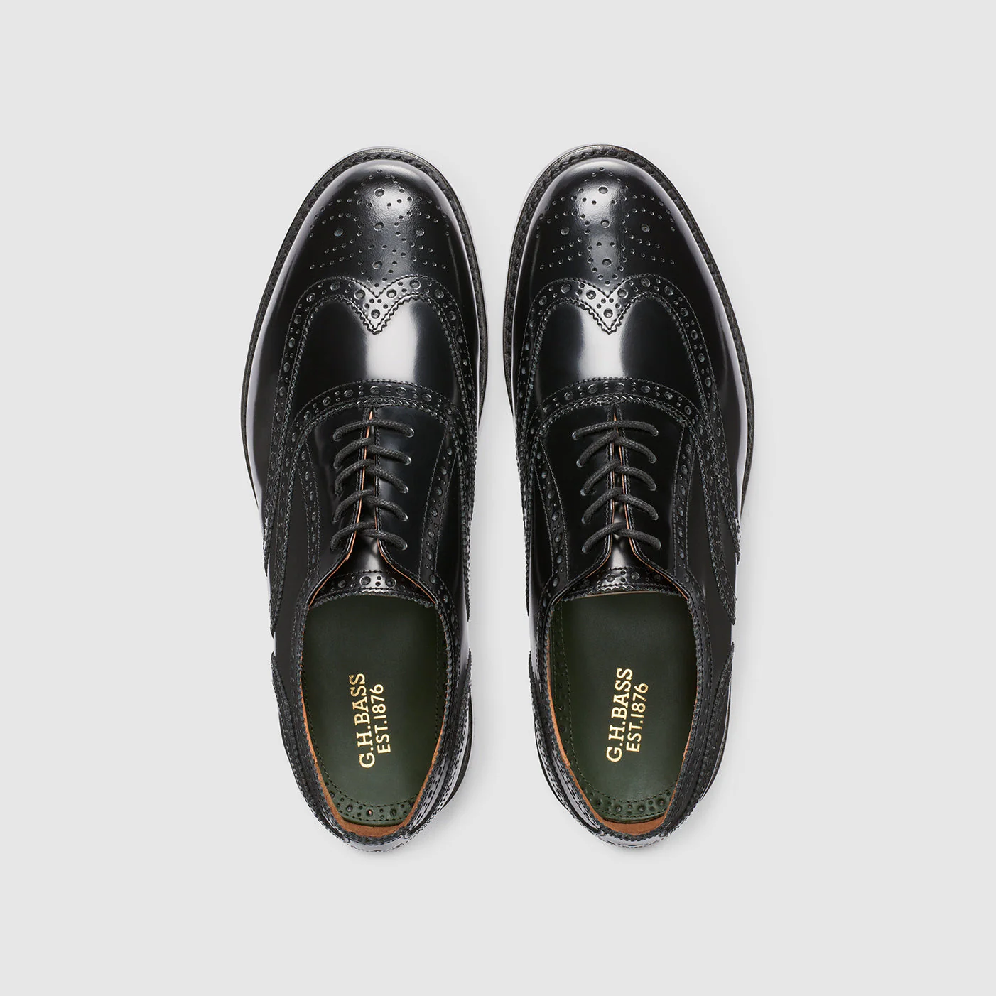 MENS MONOGRAM DOUBLE BROGUE WINGTIP