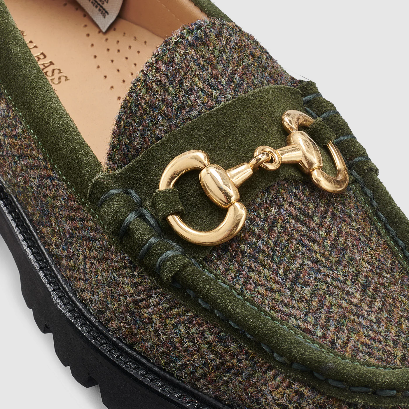 MENS LINCOLN HARRIS TWEED SUPER BIT WEEJUNS LOAFER