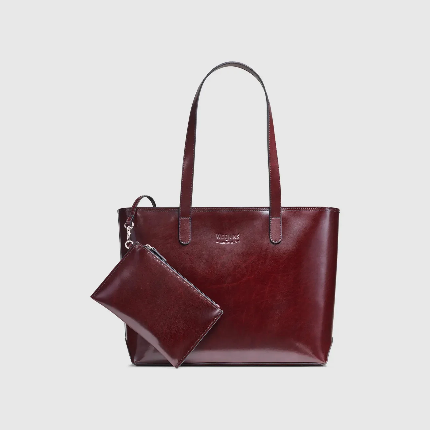 MADISON ZIP SHOPPER TOTE BAG