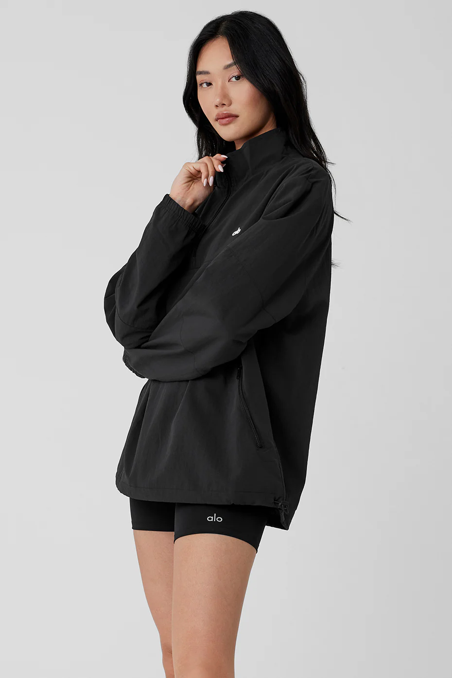 Takeaway Track Pullover - Black