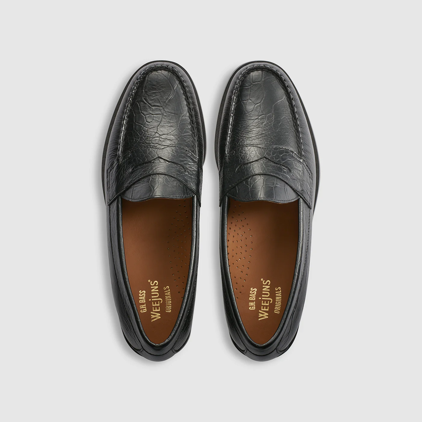 Mens Logan Croco Weejuns Loafer