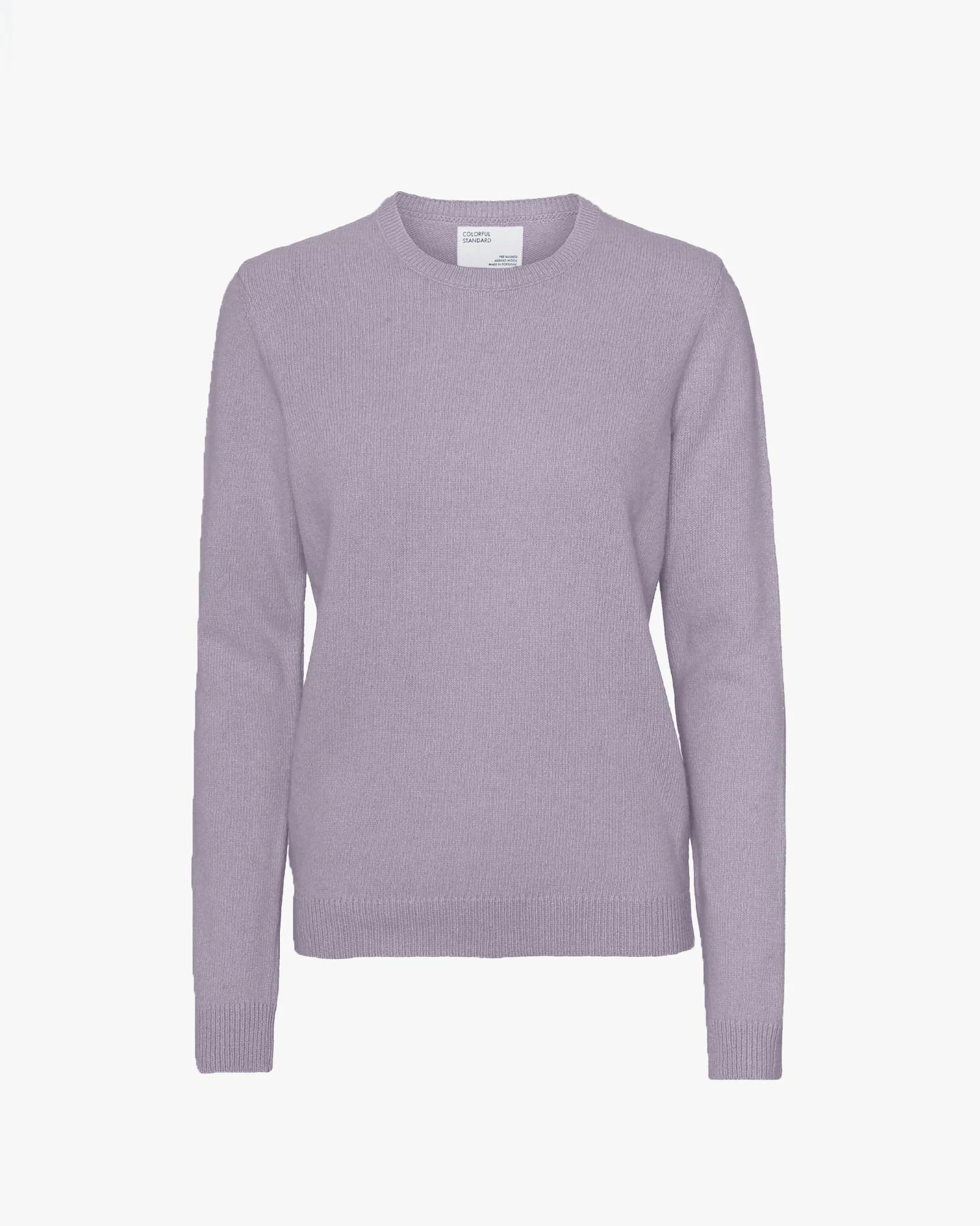 Women Classic Merino Wool Crew - Purple Haze